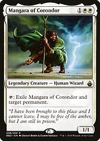 Glossy Finish Battlebond Mangara of Corondor ( #98 )