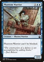 Glossy Finish Battlebond Phantom Warrior ( #129 )