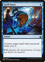 Glossy Finish Battlebond Spell Snare ( #132 )