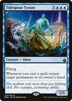 Glossy Finish Battlebond Tidespout Tyrant ( #134 )