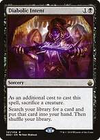 Glossy Finish Battlebond Diabolic Intent ( #141 )