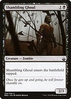 Glossy Finish Battlebond Shambling Ghoul ( #159 )