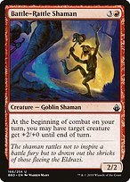 Glossy Finish Battlebond Battle-Rattle Shaman ( #166 )