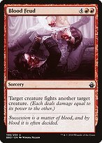 Glossy Finish Battlebond Blood Feud ( #168 )