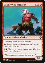 Glossy Finish Battlebond Boldwyr Intimidator ( #169 )