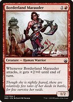 Glossy Finish Battlebond Borderland Marauder ( #170 )