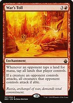 Glossy Finish Battlebond War's Toll ( #187 )