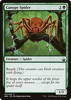 Glossy Finish Battlebond Canopy Spider ( #191 )