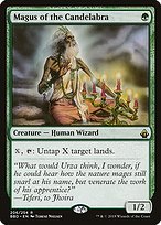 Glossy Finish Battlebond Magus of the Candelabra ( #206 )
