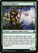 Glossy Finish Battlebond Veteran Explorer ( #214 )