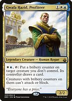 Glossy Finish Battlebond Gwafa Hazid, Profiteer ( #223 )