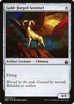 Glossy Finish Battlebond Gold-Forged Sentinel ( #236 )