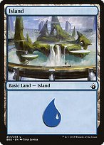 Glossy Finish Battlebond Island ( #251 )