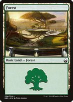 Glossy Finish Battlebond Forest ( #254 )
