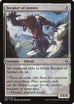 Glossy Finish Battle for Zendikar Breaker of Armies ( #3 )