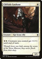 Glossy Finish Battle for Zendikar Cliffside Lookout ( #20 )