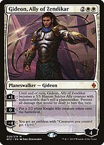 Glossy Finish Battle for Zendikar Gideon, Ally of Zendikar ( #29 )