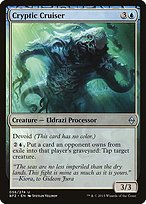 Glossy Finish Battle for Zendikar Cryptic Cruiser ( #56 )