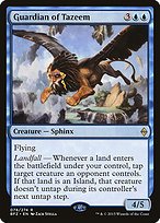 Glossy Finish Battle for Zendikar Guardian of Tazeem ( #78 )