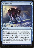 Glossy Finish Battle for Zendikar Rush of Ice ( #84 )