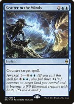 Glossy Finish Battle for Zendikar Scatter to the Winds ( #85 )