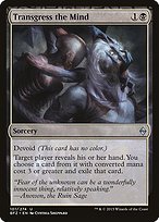 Glossy Finish Battle for Zendikar Transgress the Mind ( #101 )