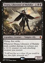 Glossy Finish Battle for Zendikar Drana, Liberator of Malakir ( #109 )