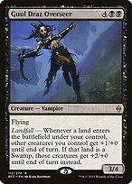 Glossy Finish Battle for Zendikar Guul Draz Overseer ( #112 )