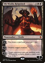 Glossy Finish Battle for Zendikar Ob Nixilis Reignited ( #119 )