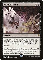 Glossy Finish Battle for Zendikar Painful Truths ( #120 )