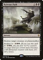 Glossy Finish Battle for Zendikar Ruinous Path ( #123 )