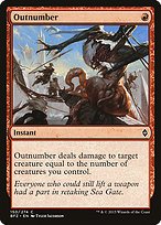 Glossy Finish Battle for Zendikar Outnumber ( #150 )