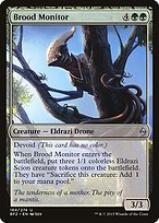 Glossy Finish Battle for Zendikar Brood Monitor ( #164 )