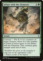 Glossy Finish Battle for Zendikar Infuse with the Elements ( #175 )
