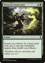 Glossy Finish Battle for Zendikar Natural Connection ( #179 )