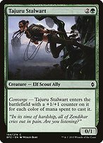 Glossy Finish Battle for Zendikar Tajuru Stalwart ( #194 )