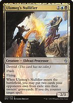 Glossy Finish Battle for Zendikar Ulamog's Nullifier ( #207 )