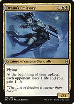 Glossy Finish Battle for Zendikar Drana's Emissary ( #210 )