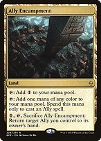 Glossy Finish Battle for Zendikar Ally Encampment ( #228 )
