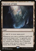 Glossy Finish Battle for Zendikar Sanctum of Ugin ( #242 )
