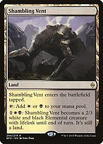 Glossy Finish Battle for Zendikar Shambling Vent ( #244 )