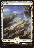 Glossy Finish Battle for Zendikar Plains ( #251 )