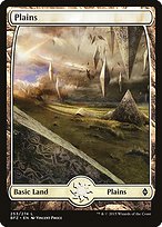 Glossy Finish Battle for Zendikar Plains ( #253 )