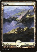 Glossy Finish Battle for Zendikar Plains ( #254 )