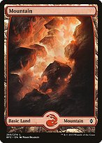 Glossy Finish Battle for Zendikar Mountain ( #265 )
