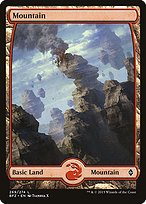 Glossy Finish Battle for Zendikar Mountain ( #269 )
