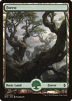 Glossy Finish Battle for Zendikar Forest ( #274 )