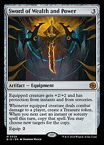Matte Finish The Big Score Sword of Wealth and Power ( #26 )
