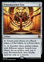 Matte Finish The Big Score Transmutation Font ( #28 )