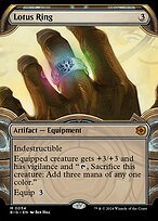 Matte Finish The Big Score Lotus Ring ( #54 )